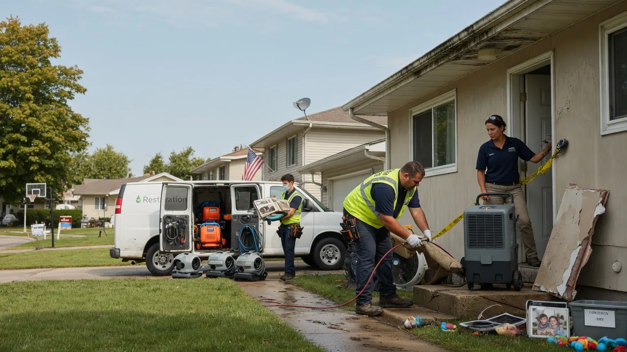 Water Damage Restoration in Buckingham, IA near me